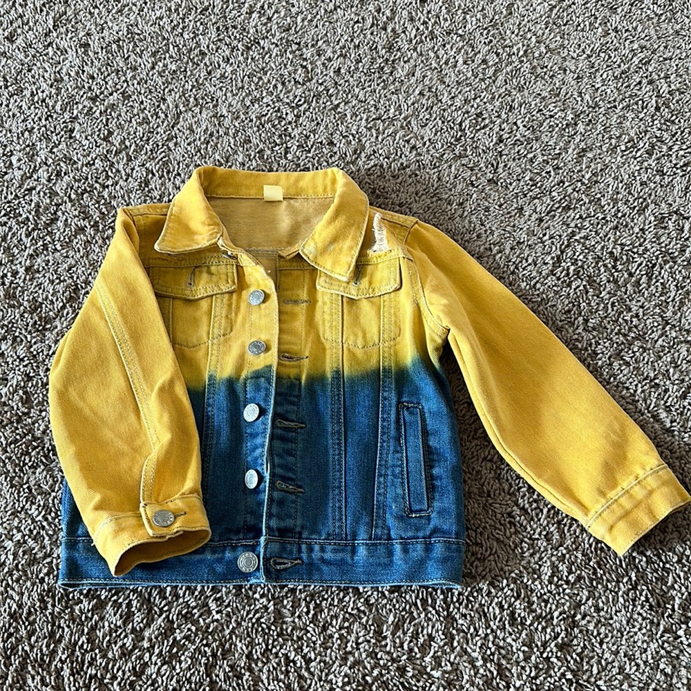 2 tone Jean jacket